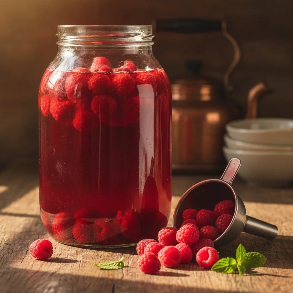 Rhum arrangé framboise, recette et macération réussie - rhum arrange framboise
