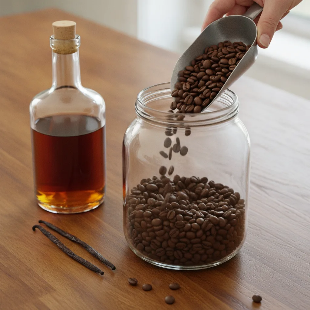 rhum arrangé café