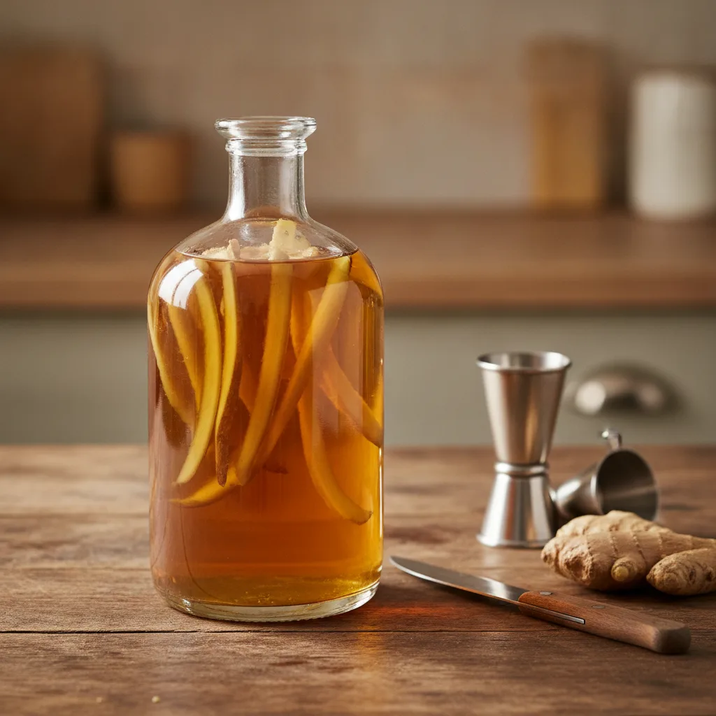 Rhum arrangé gingembre, recette, dosage et macération - rhum arrange gingembre recette