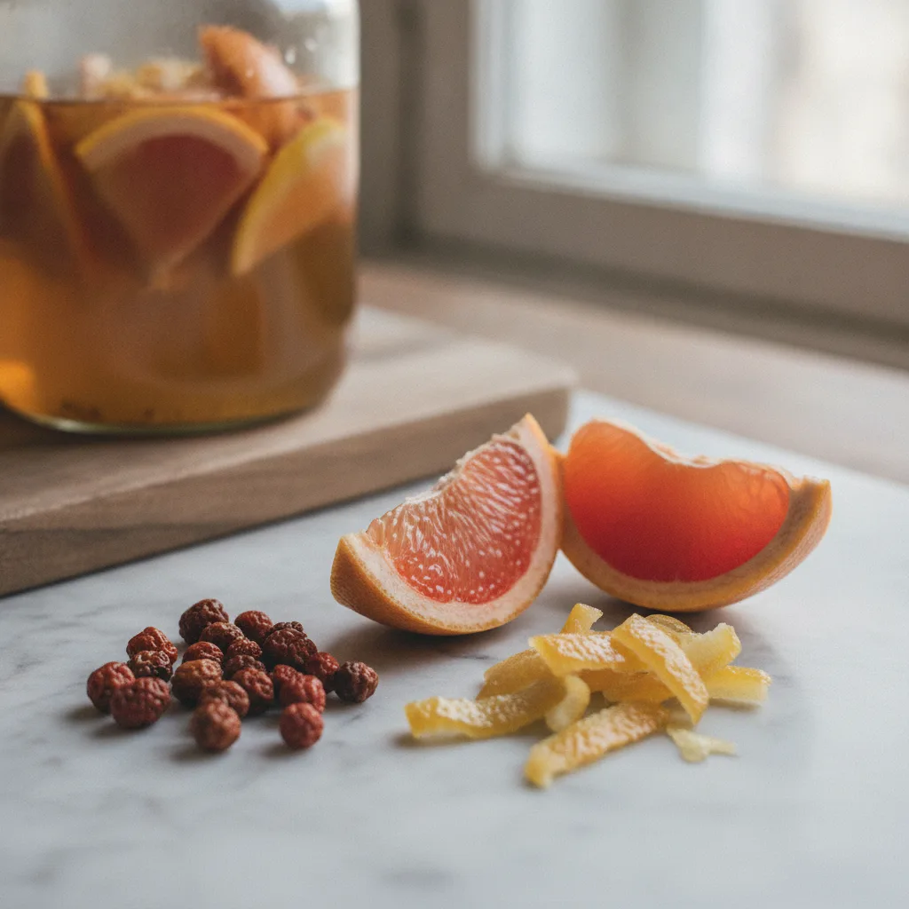 rhum arrangé poivre de Timut